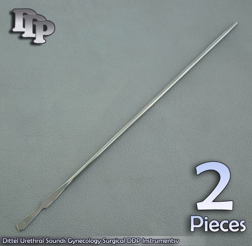 2 Pieces Of Dittel Urethral Sounds # 16 Fr Gynecology Surgical DDP Instruments