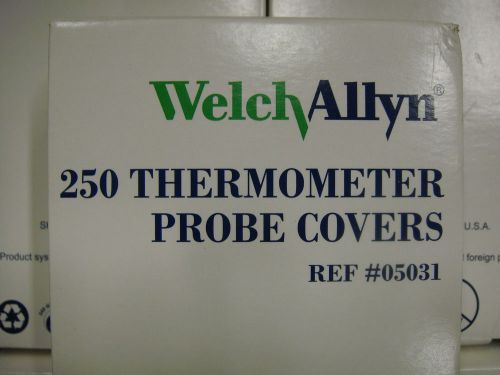 WELCH ALLYN Thermometer Probe Covers 05031 (lot of 9 boxs of 250 each)