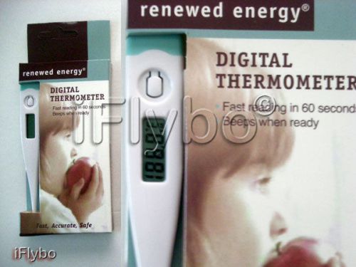 Renewed Energy  Digital Thermometer with Beep - NEW