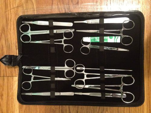 Set of 14 pieces basic minor surgery kit surgical instruments for sale