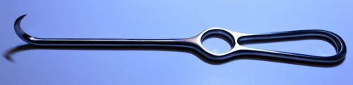 RETRACTOR SHARP 1 PRONG - Stainless Steel - Made in Gerrmany