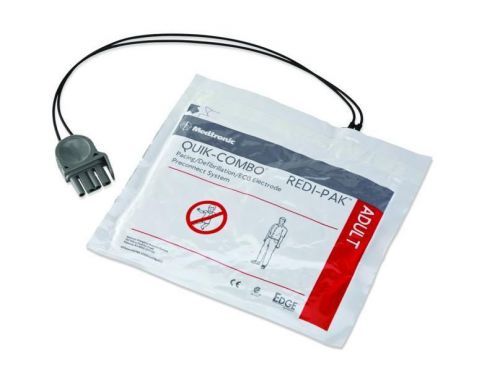 PHYSIO-CONTROL LIFEPAK QUIK-COMBO REDI-PAK ADULT ELECTRODE PADS BRAND NEW ZOLL
