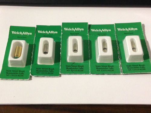 Welch allyn no. 03800 04900 04800 04700 assorted lamps ophthalmoscope optometry for sale