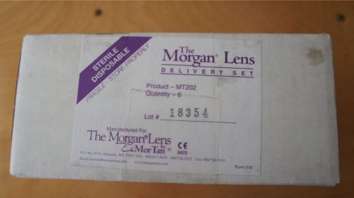 Morgan lens delivery set ref # mt202  box of 6 for sale