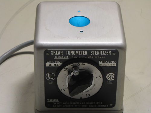 Sklar  jewel tonometer sterilizer for sale