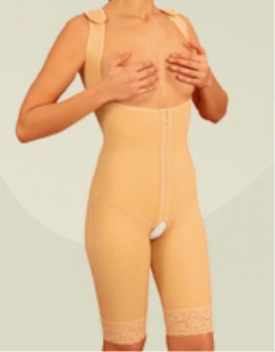 Voe liposuction garment gridle with abdominal extension above knee extended back for sale