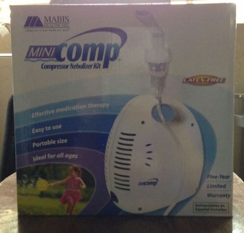 Mabis mini comp compressor nebulizer system new for sale