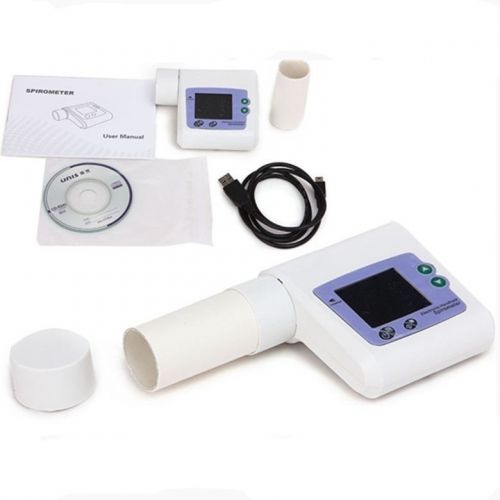 Spirometer Digital Spirometer PEF FEFV1 FEF Lung Volume Device Software Analysis