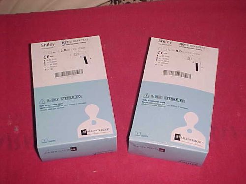 2 BOXES SHILEY DISTAL EXTENSIONS  XLT CUFFLESS 8.0 MM SEALED STERILE EXP 02/2014