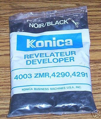 Konica 4003 ZMR 4290 4291 Copier Developer Black New