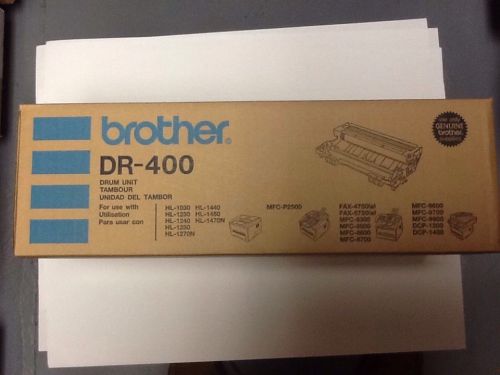 Brother Black Drum Unit DR-400 Factory sealed OEM