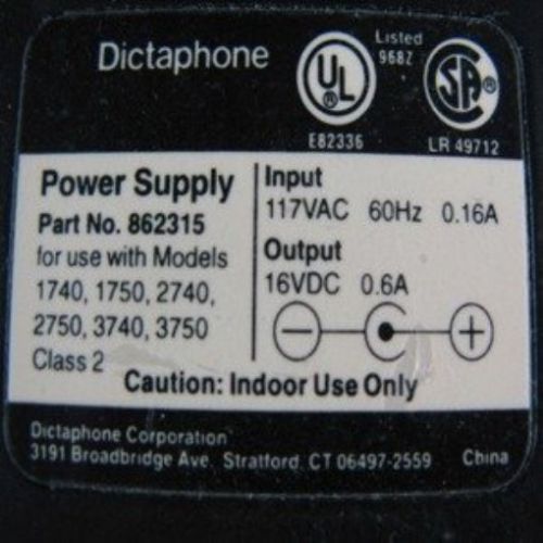 Dictaphone AC Adaptor #862315