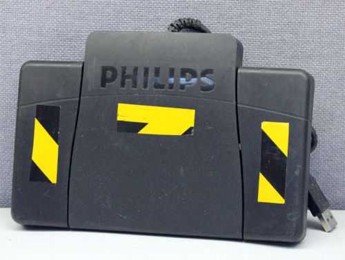 Philips lfh 2320/00 transcriber transcription foot pedal footswitch lfh2300 for sale
