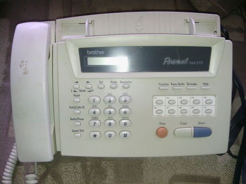 BROTHER  FAX 275 ALL IN ONE GOOD WORKING CONDITION
