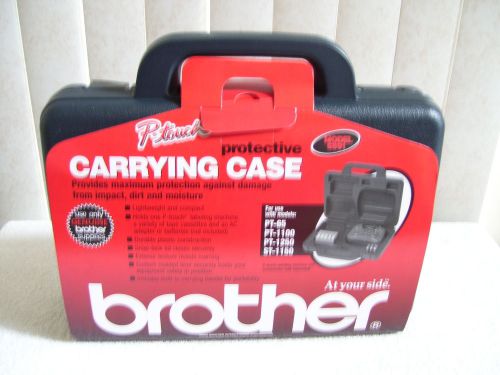 NEW! BROTHER CARRYING CASE BLACK Label Makers PT-65  PT-1100  PT-1250  ST-1150