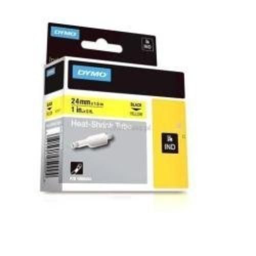 Dymo 1805443 rhino 1in wht hst label-tape 24mm for sale