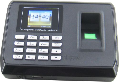 Fingerprint attendance access control time clock record system device system for sale