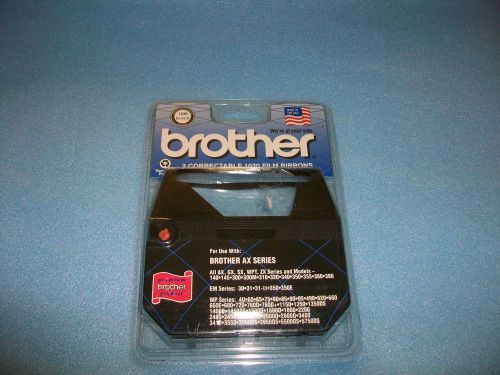 Brother TYPEWRITER  2 Pack Double Correctable 1030 Film Ribbon Black 1230 NEW