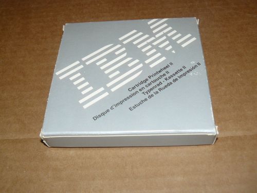 NEW - IBM Cartridge Printwheel II - COURIER 10 font cassette - 1353546