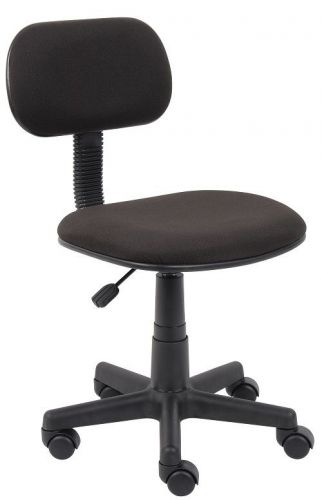 B205 boss black fabric steno office/computer task chair for sale