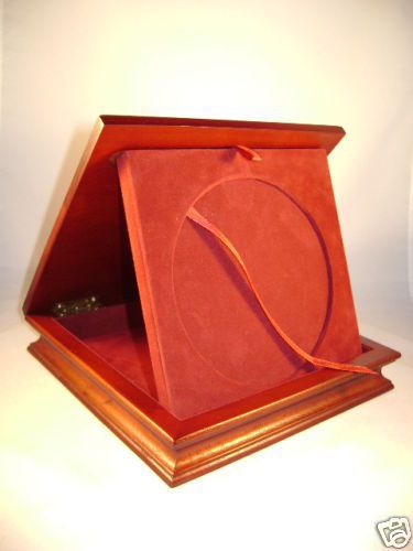 Personalized Rosewood CD DVD Display Box Show Case