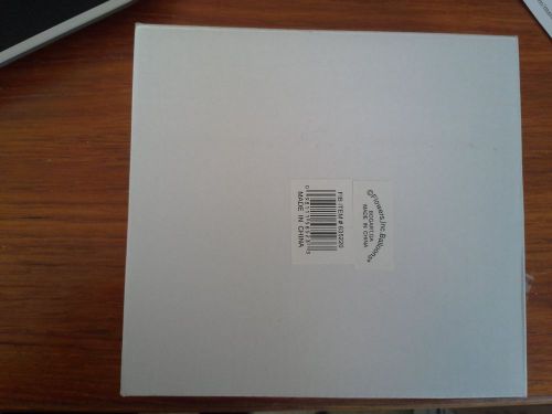 40 WHITE thin CORRUGATED CARDBOARD BOX 6&#034; x 6-7/8&#034; x 2-7/8 EUC