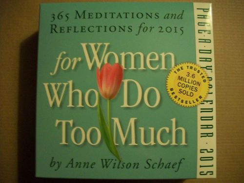 Page A Day Calendar Woman Who Do Too Much A Year for 2015 New &amp; Sealed