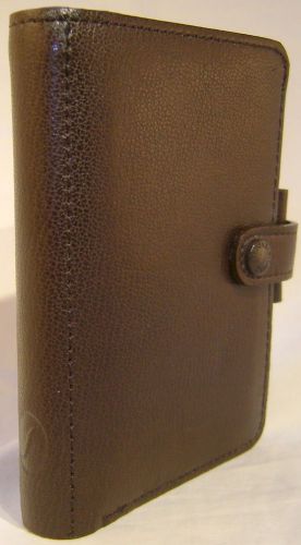 FILOFAX - Mini Hampshire Planner – Brown Leather