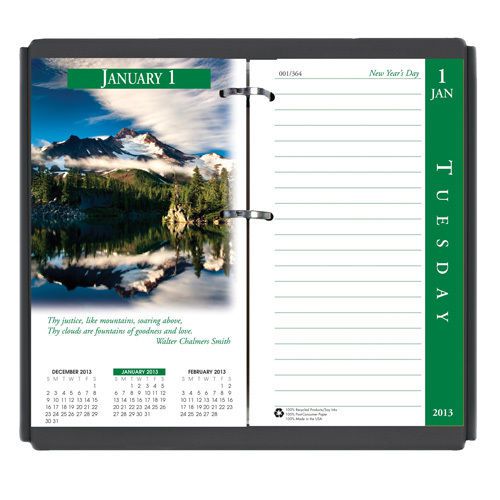 House Of Doolittle Full Color Daily Calendar Refill, 3 1/2 x 6. Sold as Each