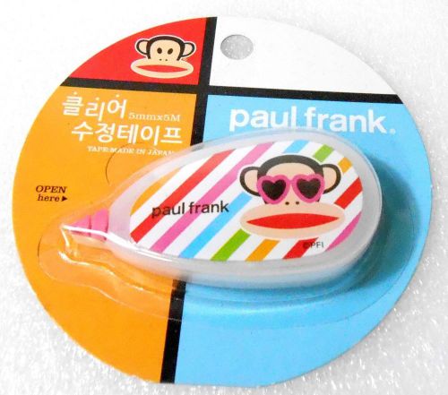 Brand New Paul Frank White Wite Out Correction Liquid Paper Tape Love Rainbow