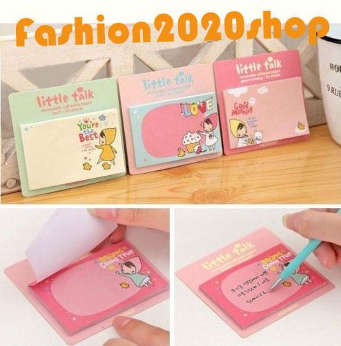 Little Talk Ver.2 PonyBrown Korean Stationery Post-It Memo Flags Sticky Notes