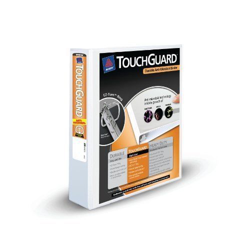 Avery Touchguard Ring Binder - Letter - 8.50&#034; X 11&#034; - 3 X Ring (ave17142)