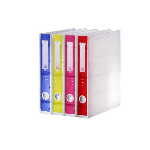 Lot of 4 file binder book binder 4cm document organizer parper rack for sale