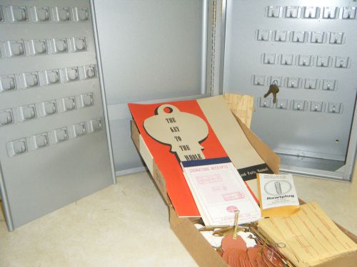 Key filing cabinet telkee 75 key hangers unused for sale