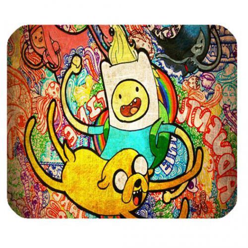 Anti-Slip Adventure Time 02 Mouse Pad Comfort for Office or Game