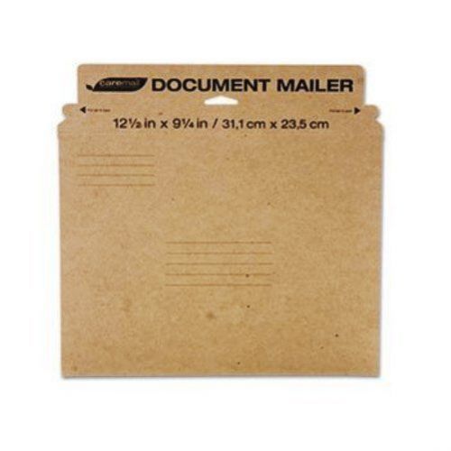 Duck - Caremail Rigid Photo Mailer, #5, Brown Kraft, 12/Pack