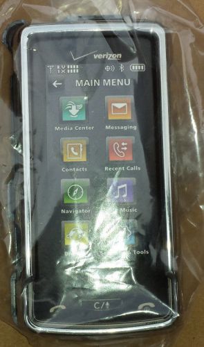 4pc Lot x4 NEW LG Versa VX9600 Metallic Chrome Hard Phone Cover Case SNAP ON