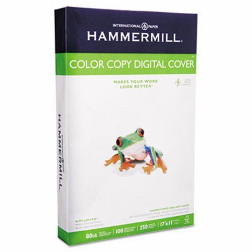 Hammermill Color Copy Digital Cover Stock, 80 lbs., 11 x 17, White, (HAM120037)