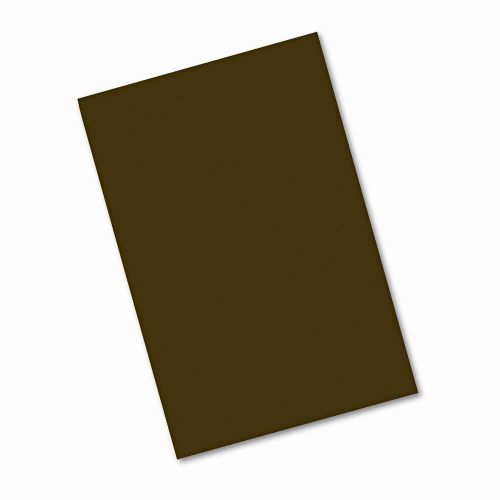 Construction Paper, 76-lb., Groundwood, 12 x 18, Dark Brown, 50 Sheets Set of 4