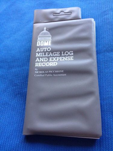 Dome Publishing Auto Mileage And Expense Record Book - 160 Sheet[s] - (dom750)
