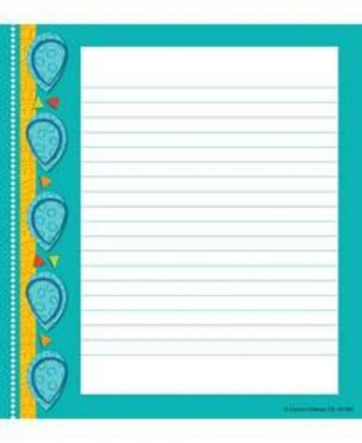 Carson dellosa teal appeal notes notepad for sale