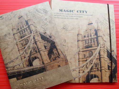 1x magic city notebook diary memo message scratchpad planner booklet freeship d3 for sale