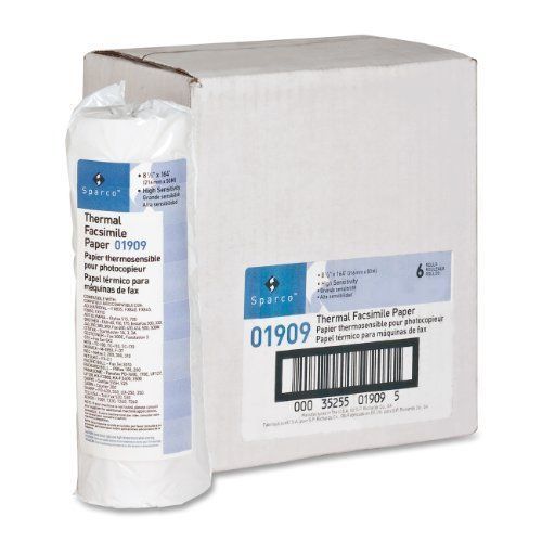 UNIVERSAL OFFICE PRODUCTS 35751 Economical Thermal Facsimile Paper, 1&#034; Core,