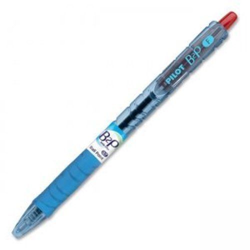 12 Pilot 32602  BeGreen B2P Ball Point Pen Fine Red ink .7mm fine point