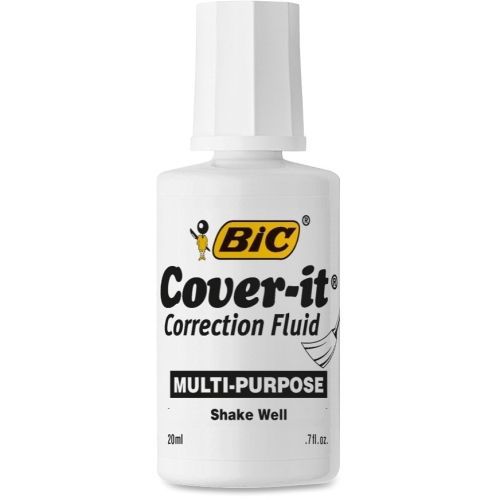 Wite-out multipurpose correction fluid - 0.68 fl oz - white - 12/pack for sale