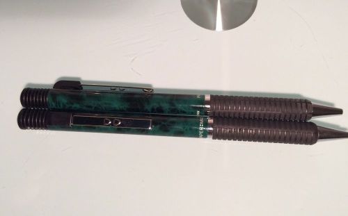 Paper Mate DynaGrip Pen and Pencil sets, 0.5 mm, Marble/Tort.Green  Made-Japan.