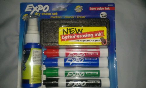 low odor dry erase set