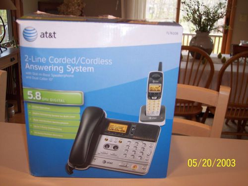 AT&amp;T 2 LINE CORDED ANSWERING SYSTEM GREAT CONDITION