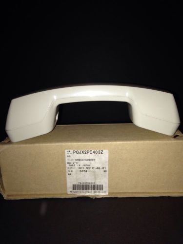 PANASONIC White Replacement Phone Handset - Brand New - PQJX2PE403Z