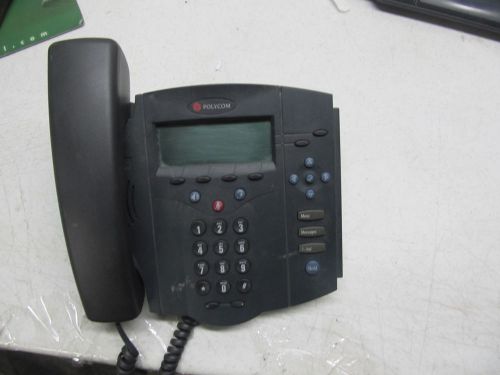 POLYCOM SOUNDPOINT IP 430 SIP VOIP POE PHONE w/Hand Set Excellent Condition